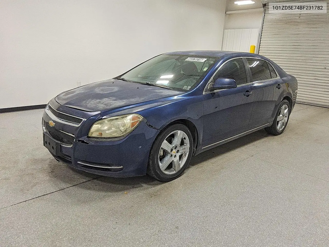 CHEVROLET MALIBU 2011, VIN 1G1ZD5E74BF231782