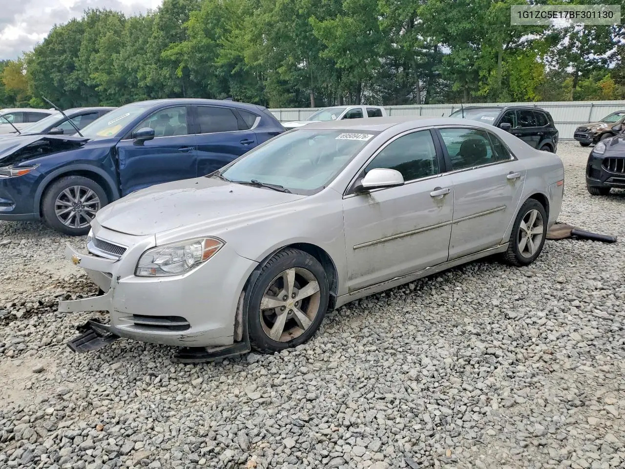 CHEVROLET MALIBU 2011, VIN 1G1ZC5E17BF301130