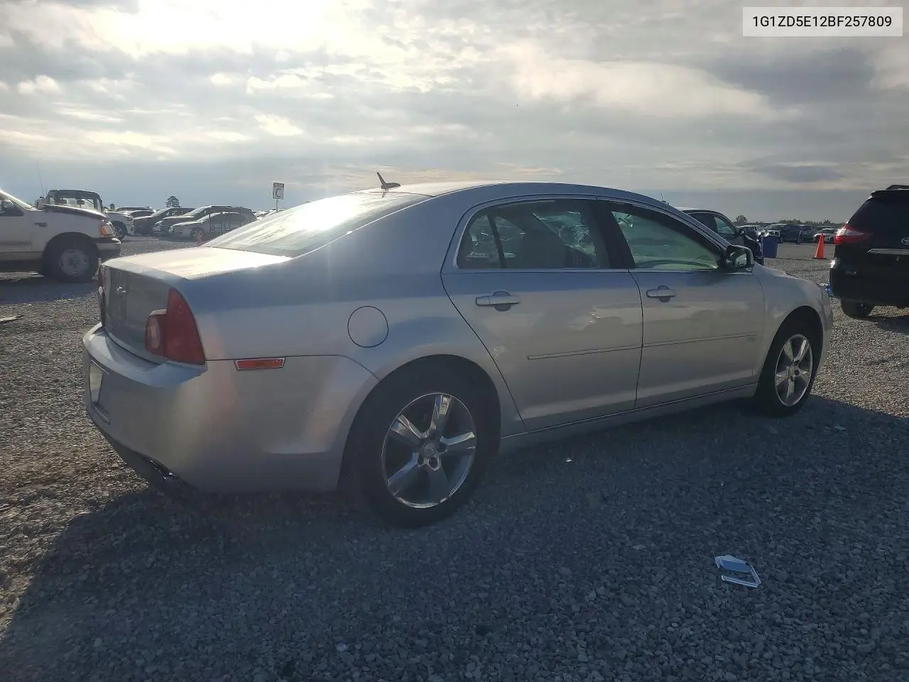 CHEVROLET MALIBU 2011, VIN 1G1ZD5E12BF257809