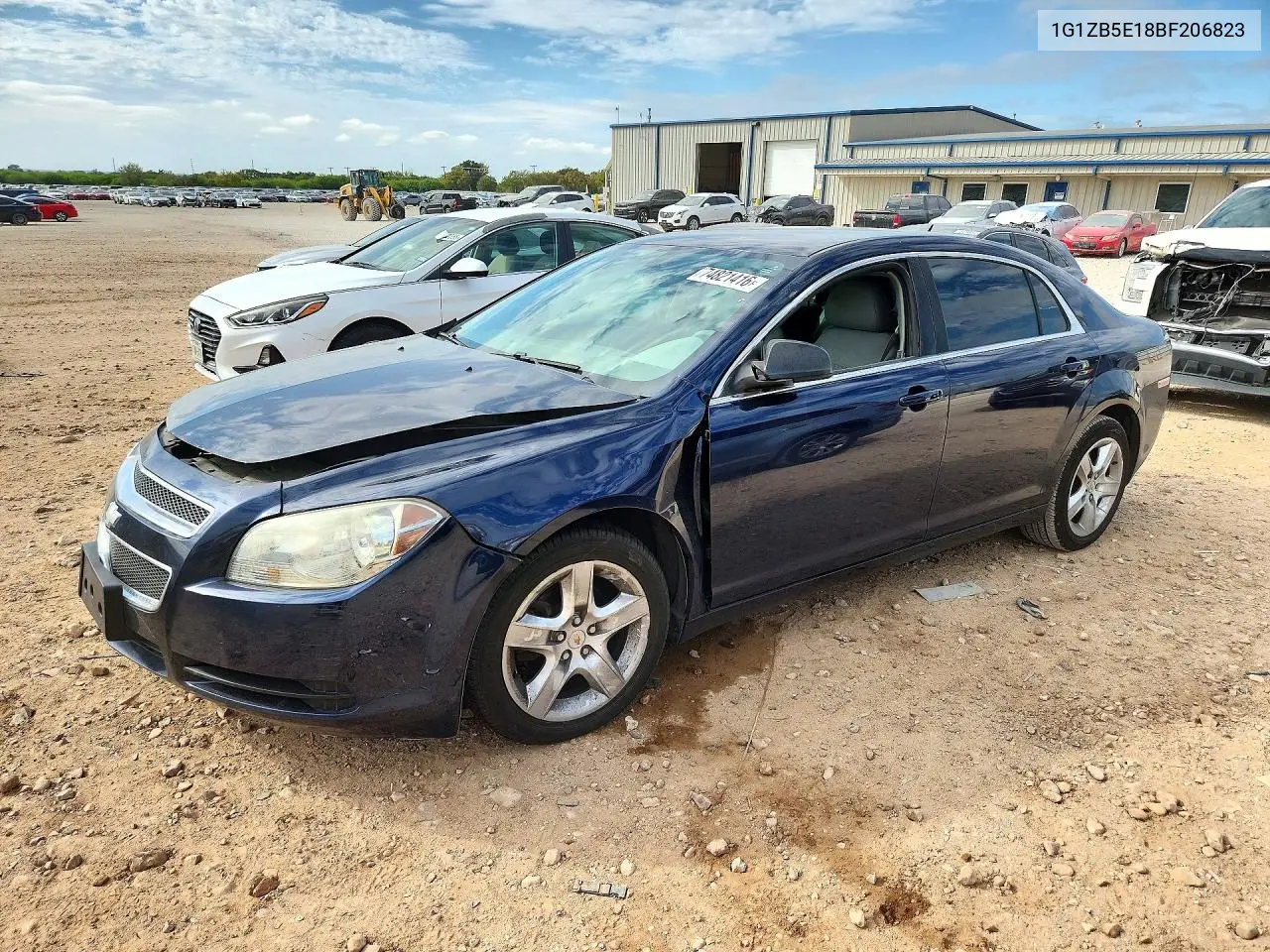 CHEVROLET MALIBU 2011, VIN 1G1ZB5E18BF206823