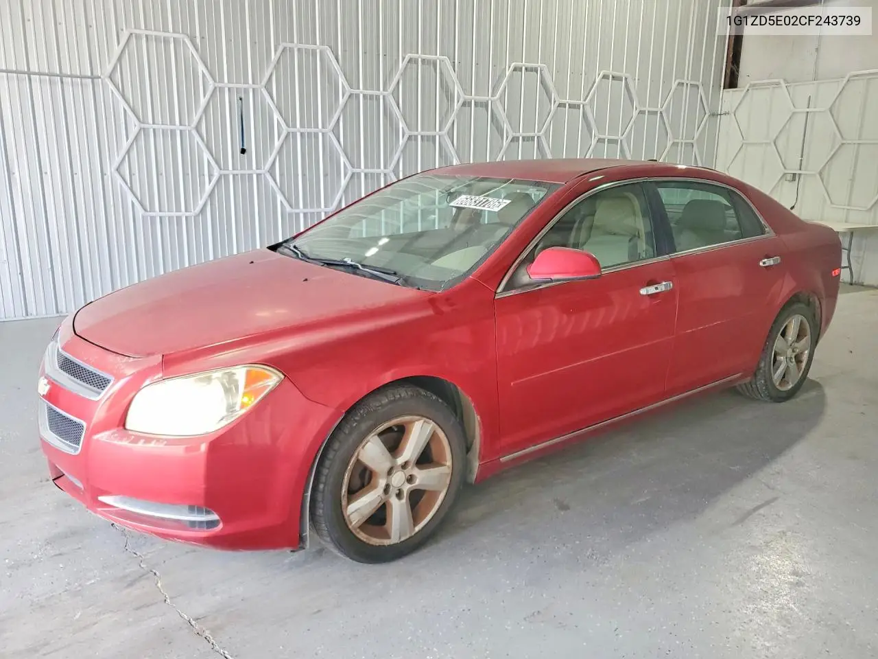 2012 CHEVROLET MALIBU VIN 1G1ZD5E02CF243739 — фото 3