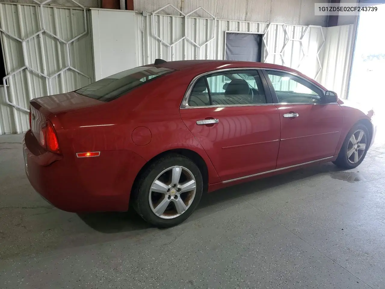 2012 CHEVROLET MALIBU VIN 1G1ZD5E02CF243739 — фото 2