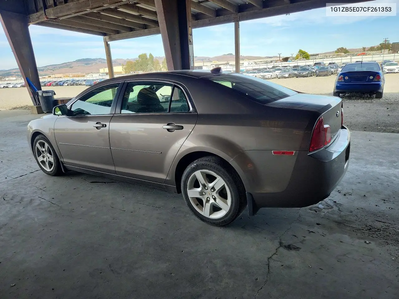 2012 CHEVROLET MALIBU VIN 1G1ZB5E07CF261353 — фото 2