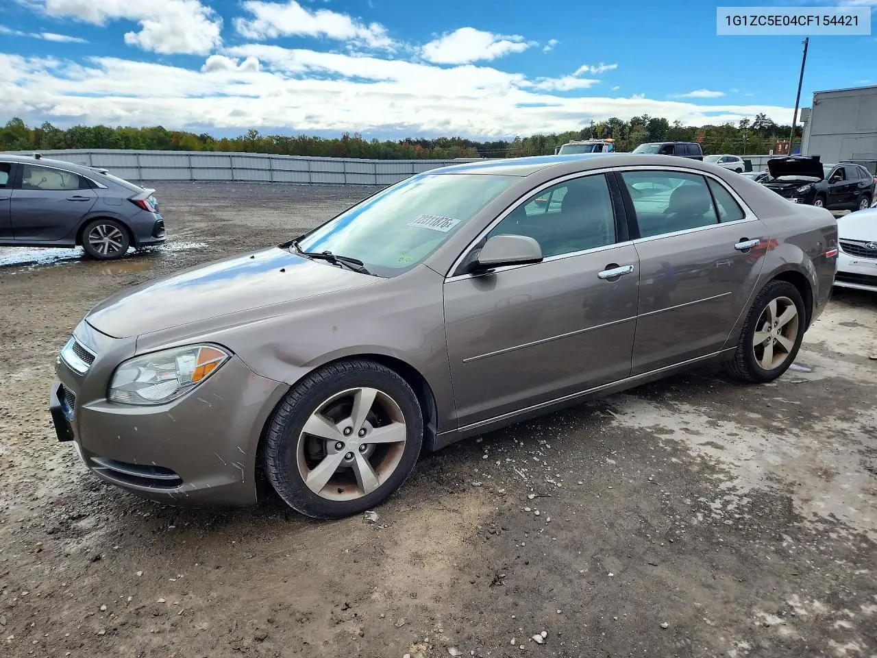 CHEVROLET MALIBU 2012, VIN 1G1ZC5E04CF154421