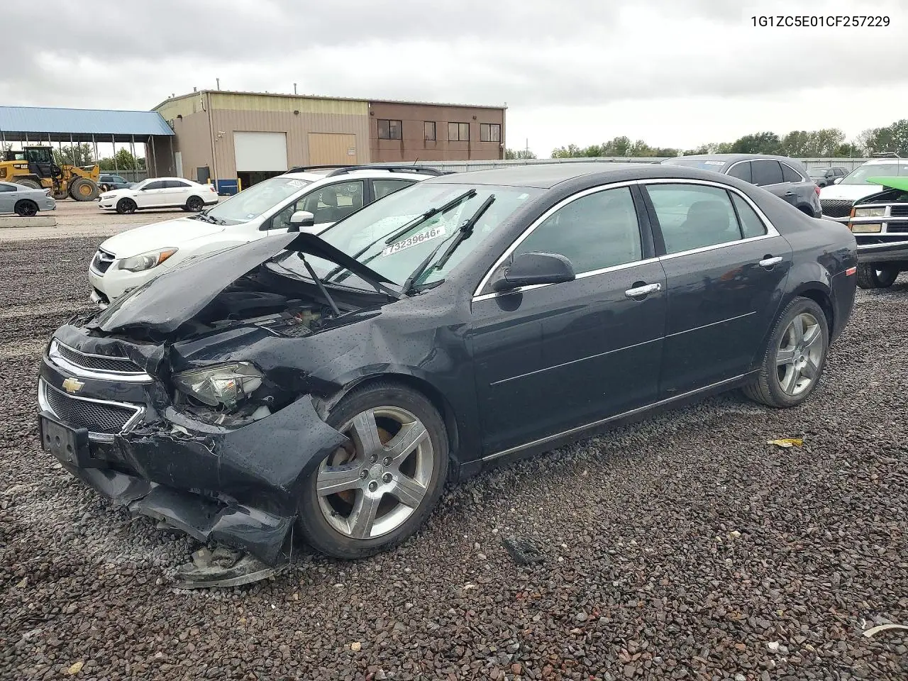 CHEVROLET MALIBU 2012, VIN 1G1ZC5E01CF257229