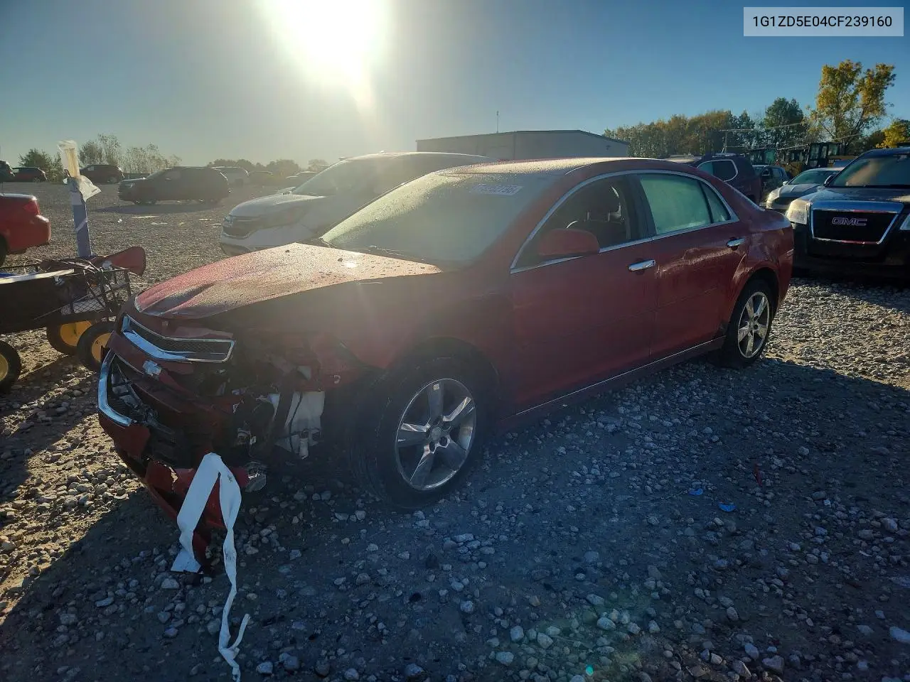 CHEVROLET MALIBU 2012, VIN 1G1ZD5E04CF239160