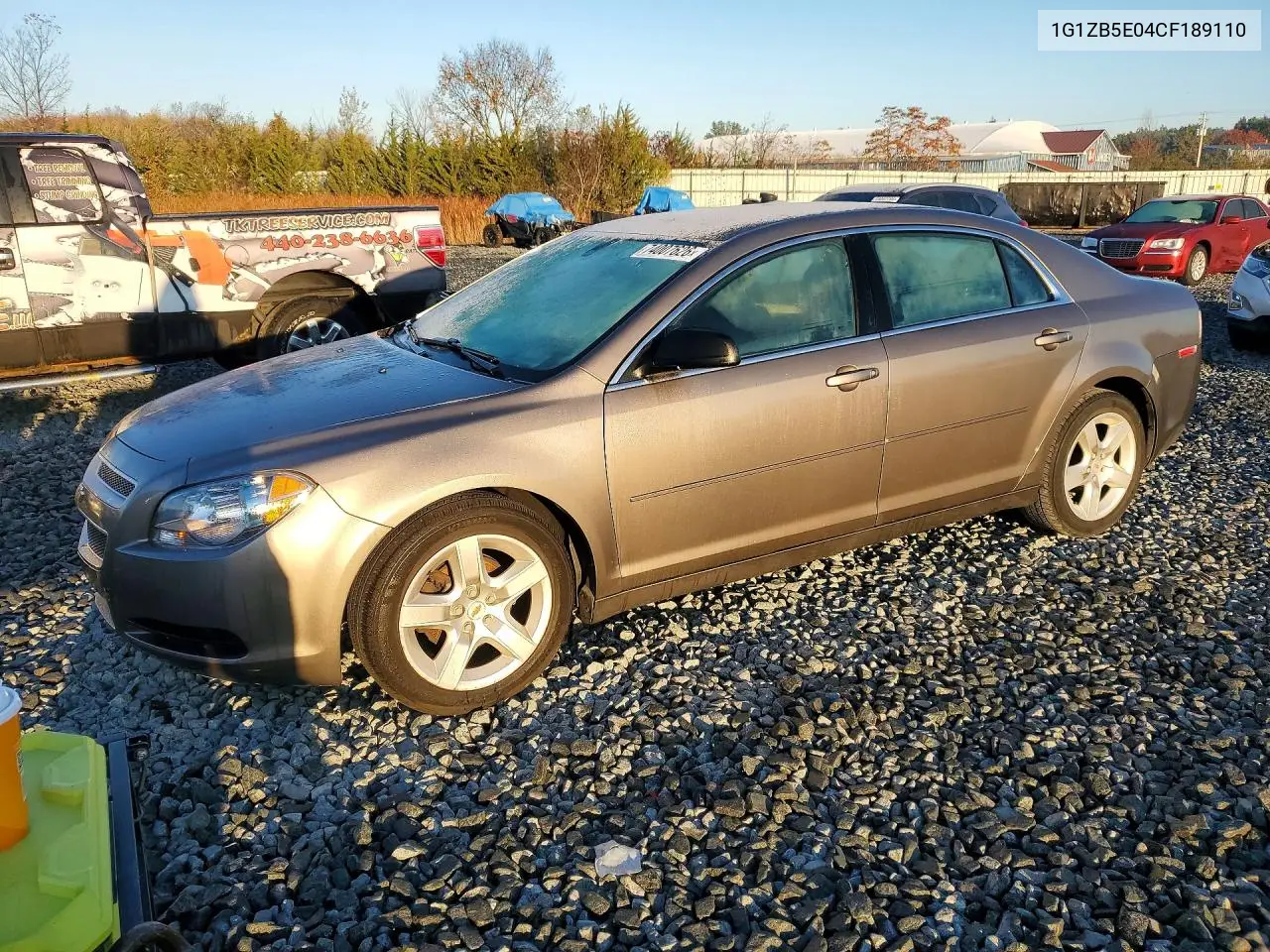 CHEVROLET MALIBU 2012, VIN 1G1ZB5E04CF189110