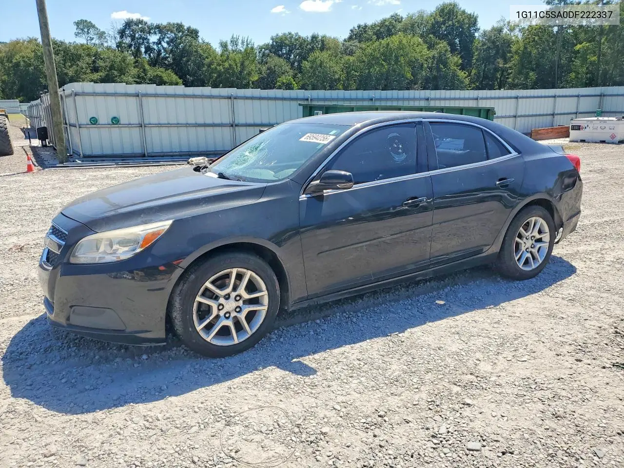 CHEVROLET MALIBU 2013, VIN 1G11C5SA0DF222337