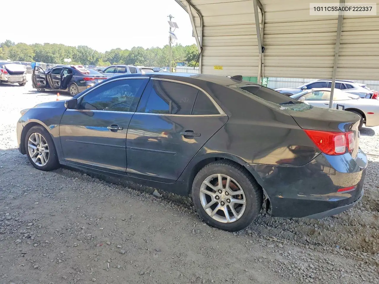 2013 CHEVROLET MALIBU VIN 1G11C5SA0DF222337 — фото 2