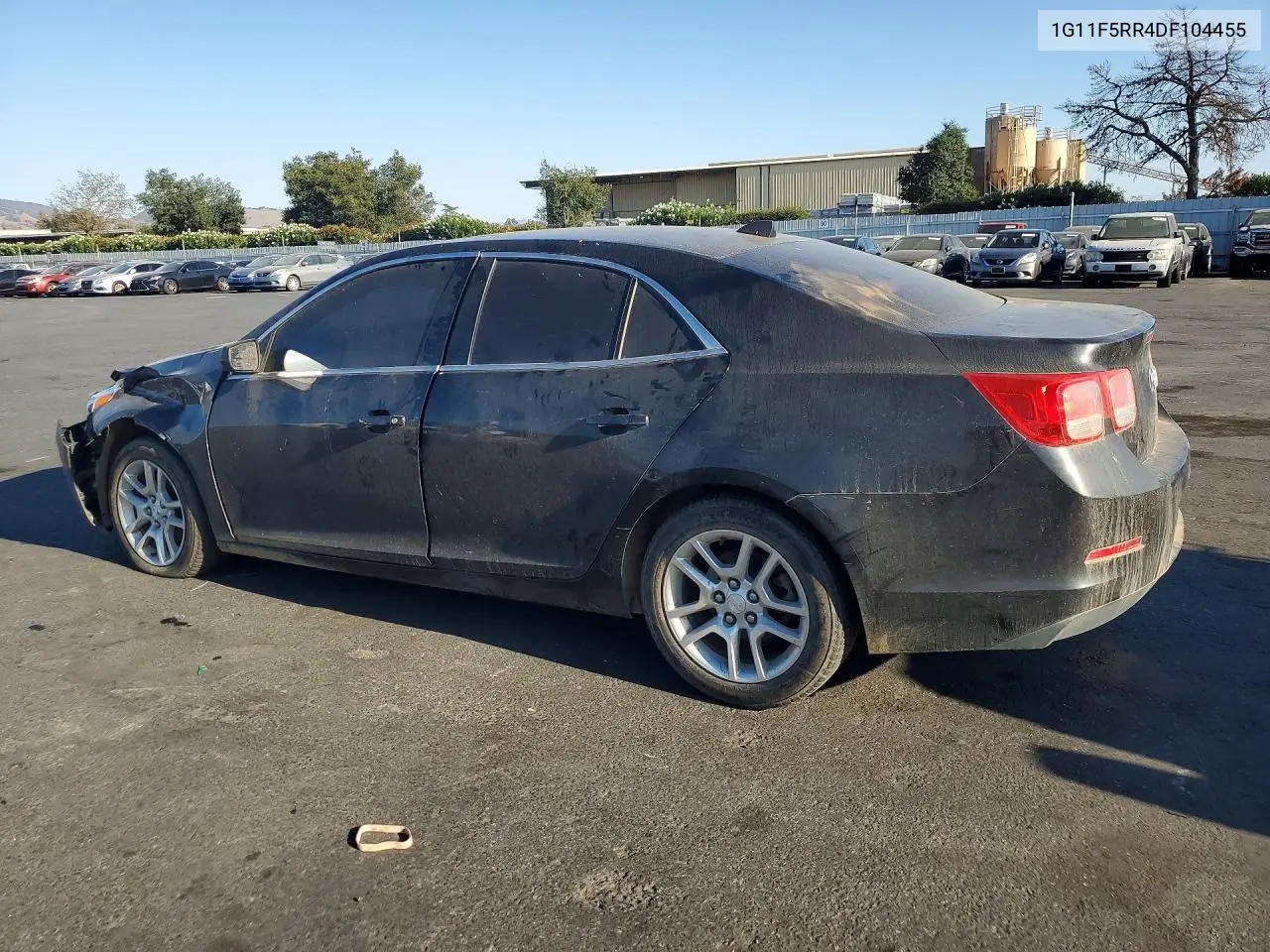 2013 CHEVROLET MALIBU VIN 1G11F5RR4DF104455 — фото 2
