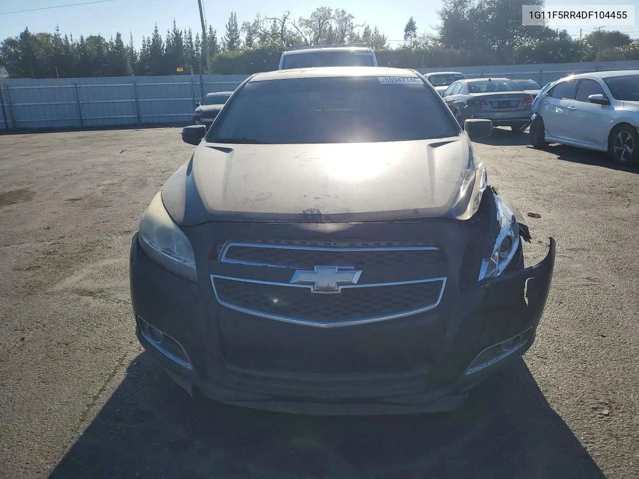 2013 CHEVROLET MALIBU VIN 1G11F5RR4DF104455 — фото 5