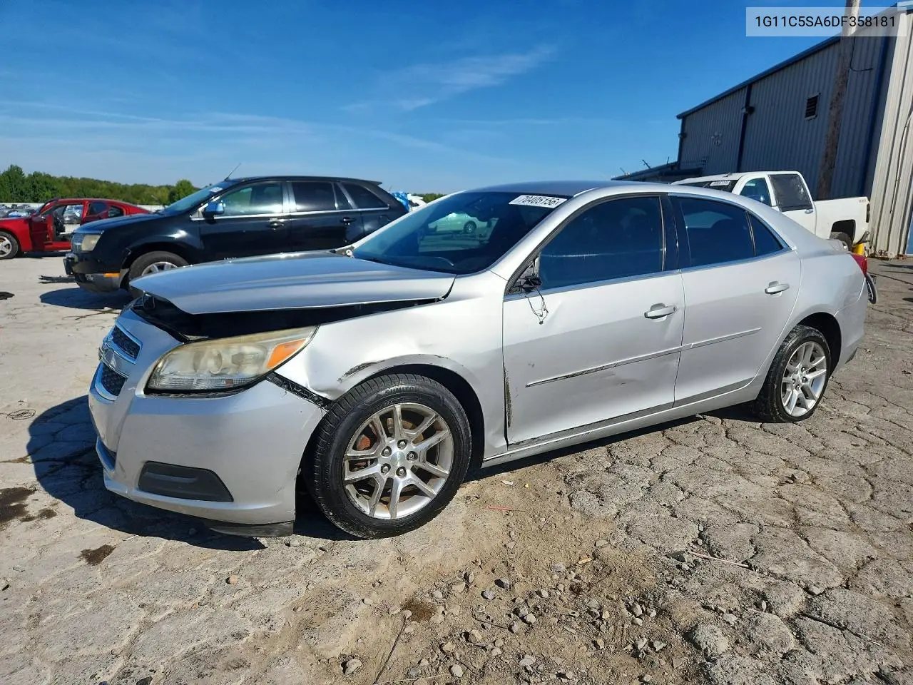CHEVROLET MALIBU 2013, VIN 1G11C5SA6DF358181