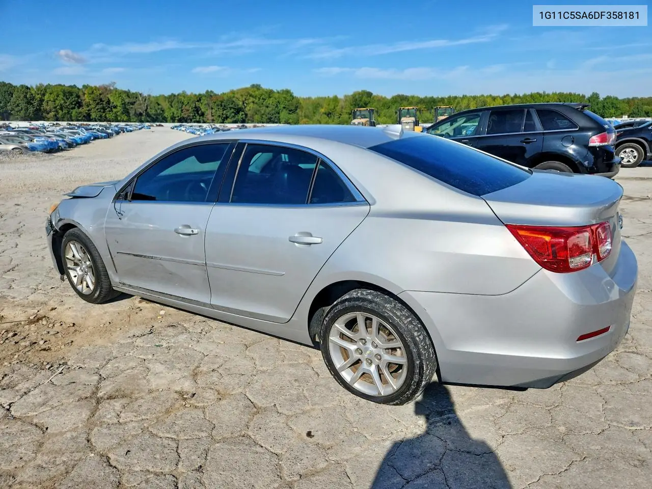 2013 CHEVROLET MALIBU VIN 1G11C5SA6DF358181 — фото 2