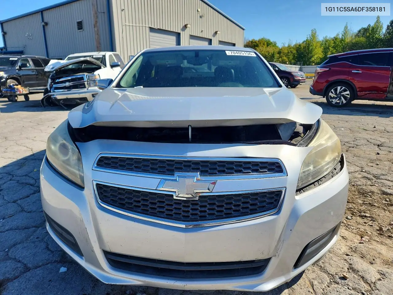 2013 CHEVROLET MALIBU VIN 1G11C5SA6DF358181 — фото 5