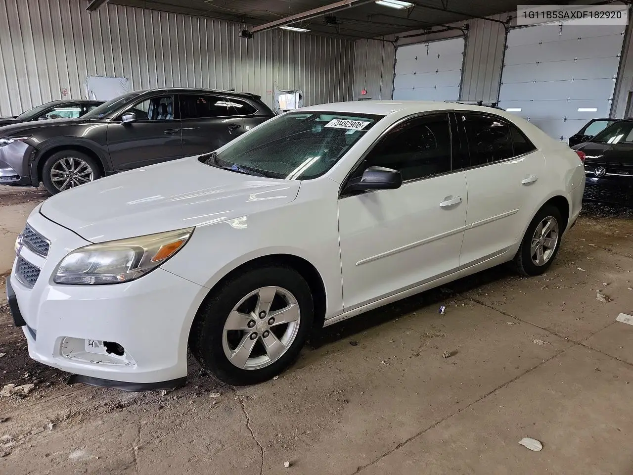 CHEVROLET MALIBU 2013, VIN 1G11B5SAXDF182920