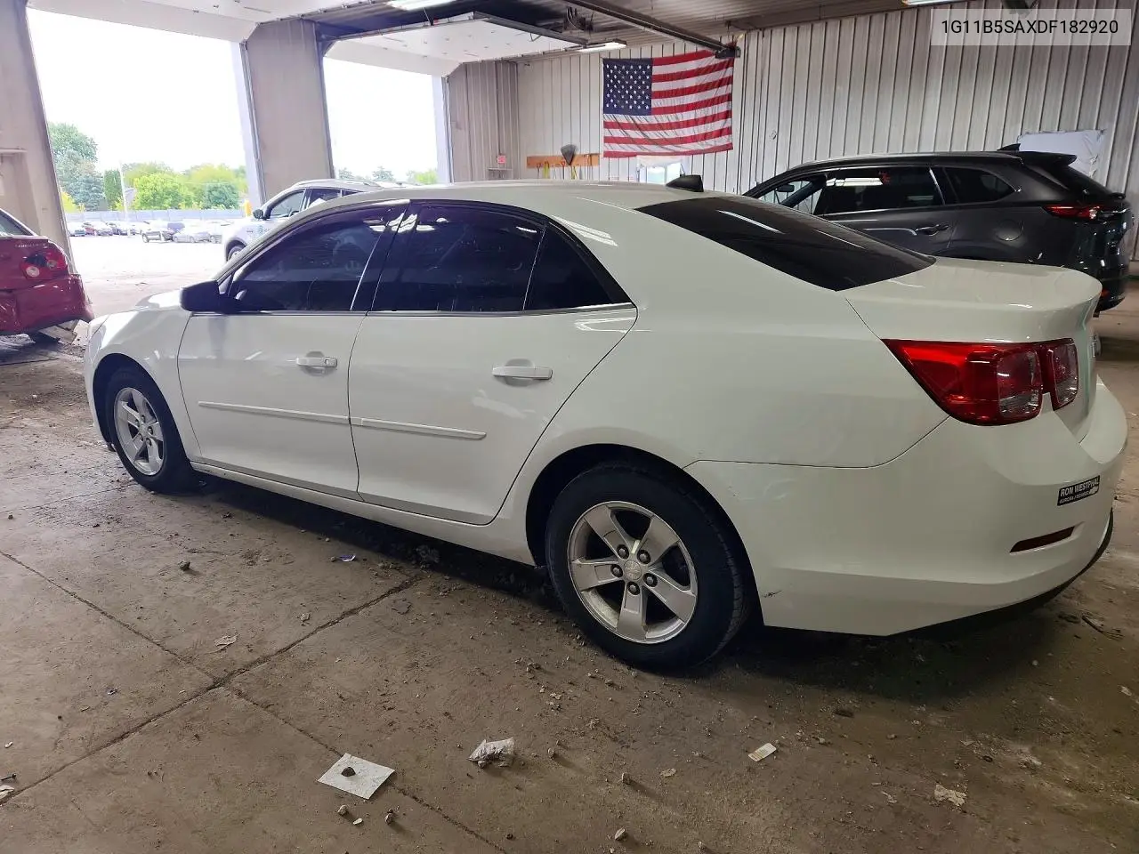 2013 CHEVROLET MALIBU VIN 1G11B5SAXDF182920 — фото 2
