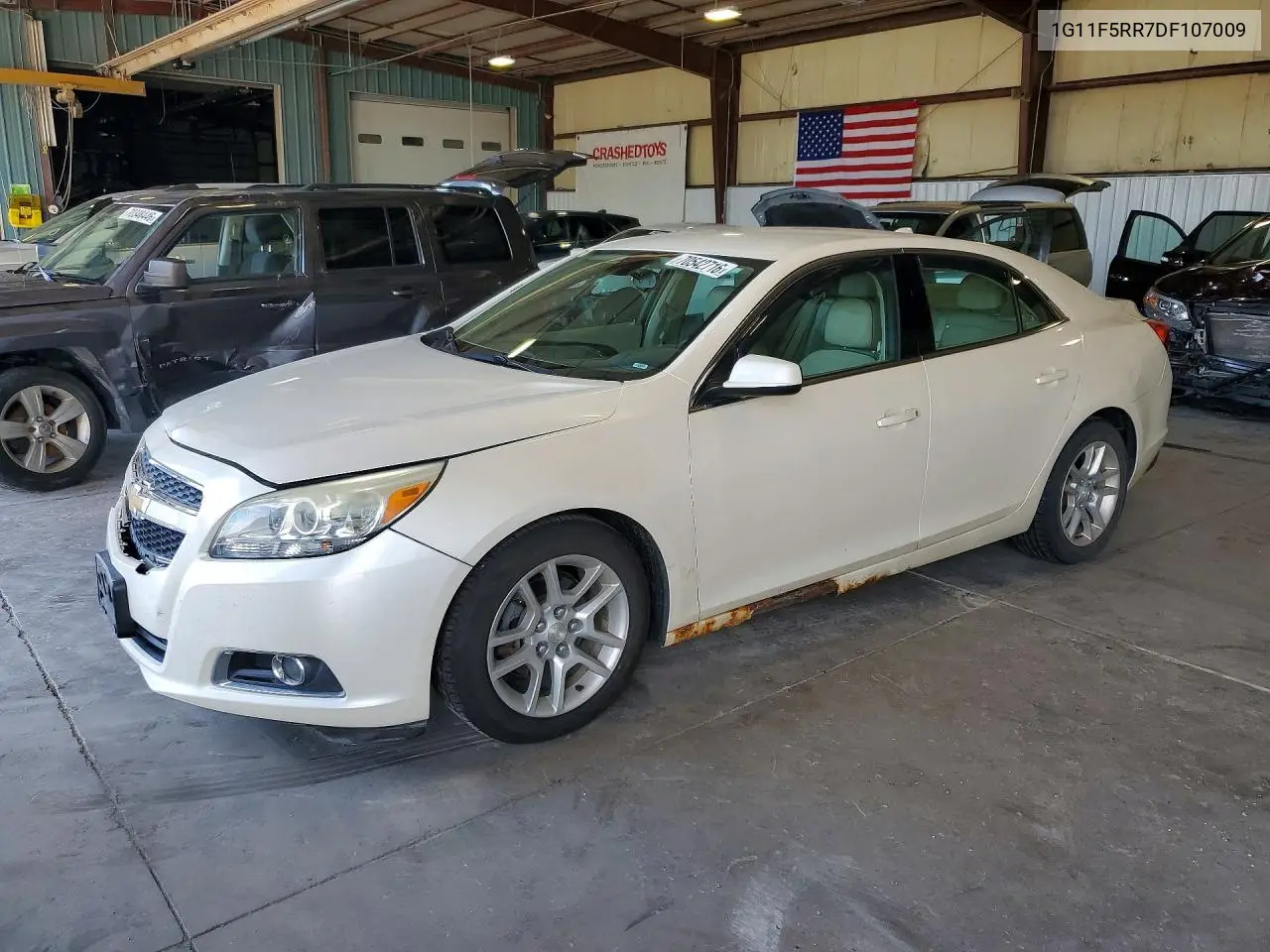 CHEVROLET MALIBU 2013, VIN 1G11F5RR7DF107009