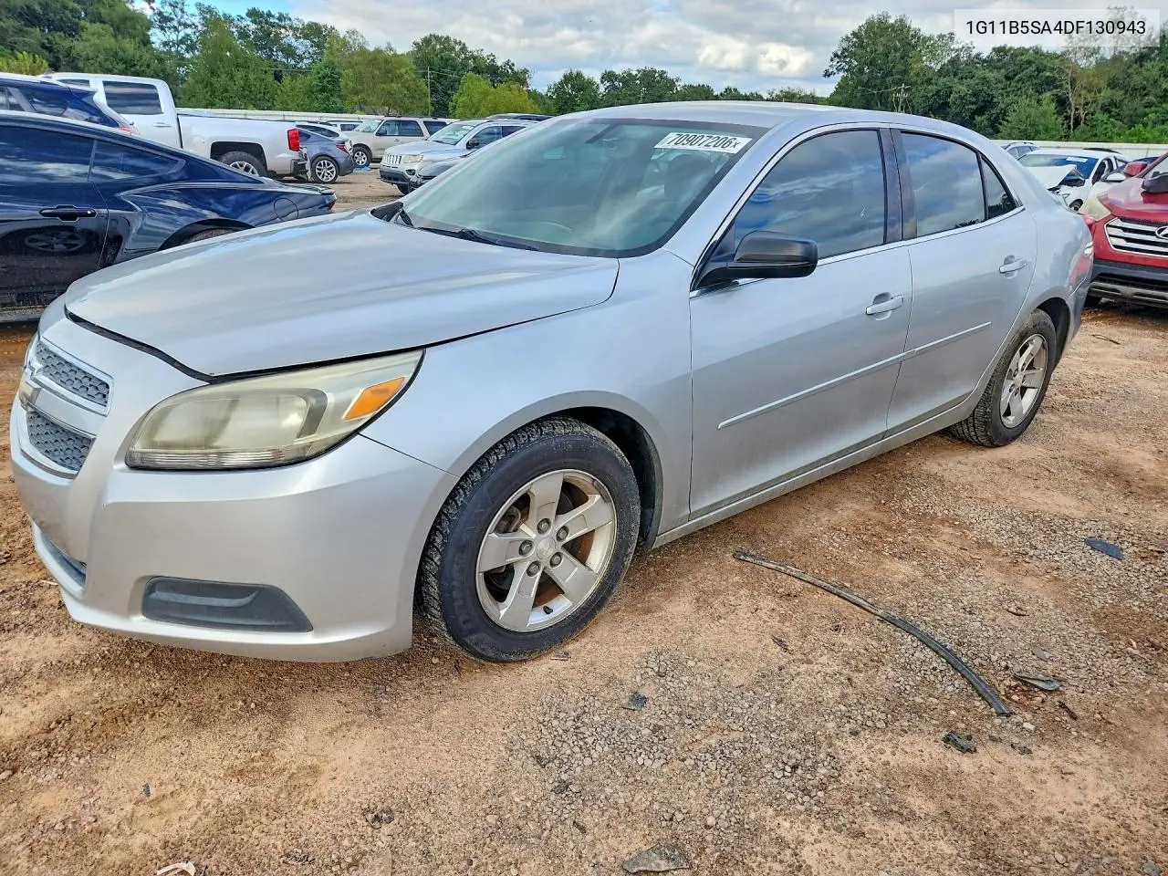 CHEVROLET MALIBU 2013, VIN 1G11B5SA4DF130943