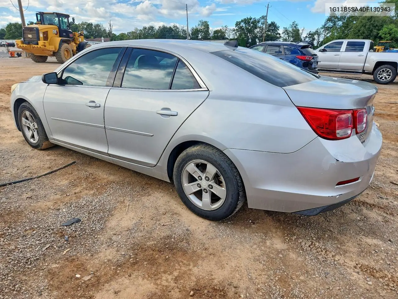 2013 CHEVROLET MALIBU VIN 1G11B5SA4DF130943 — фото 2