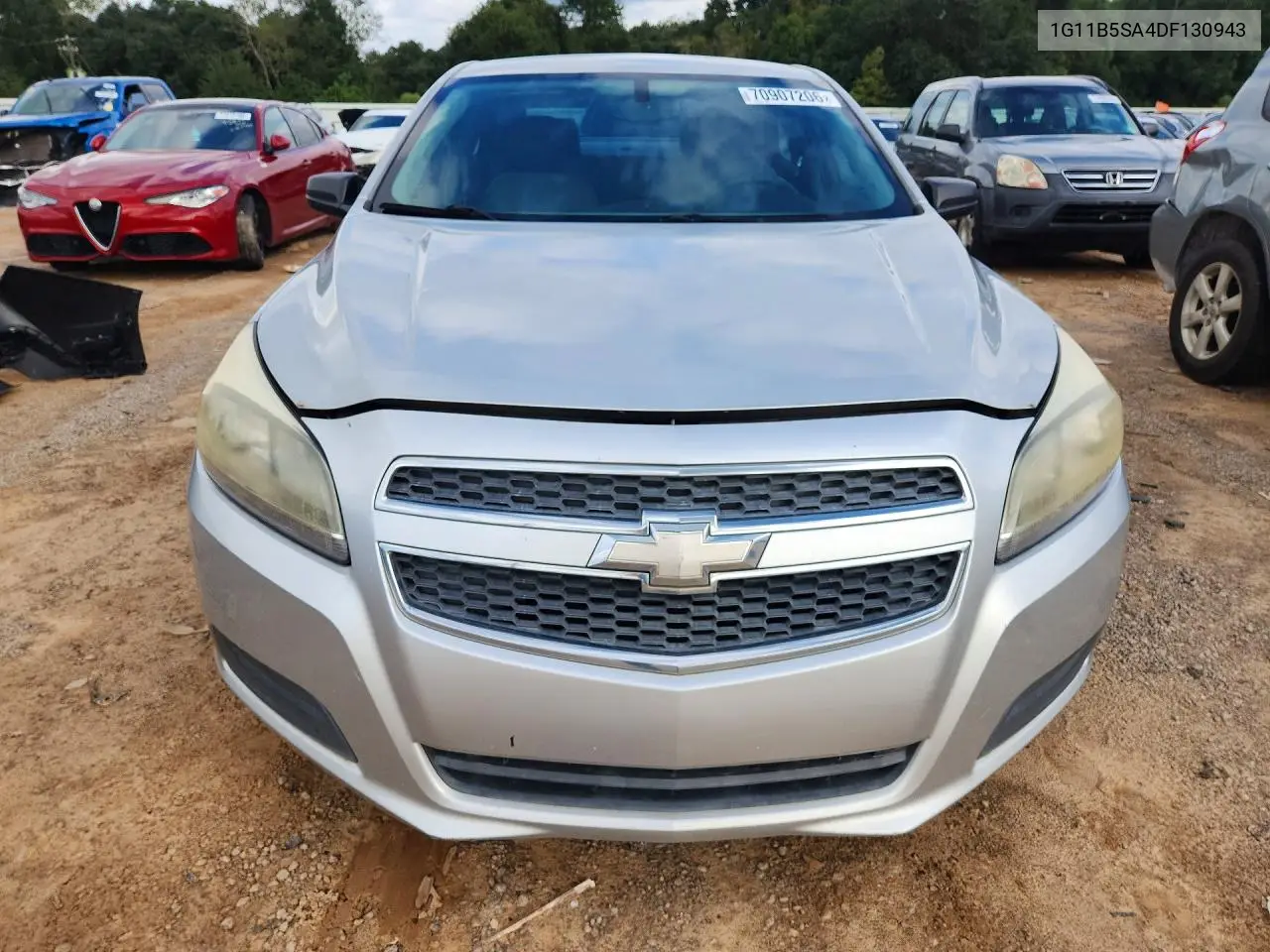 2013 CHEVROLET MALIBU VIN 1G11B5SA4DF130943 — фото 5
