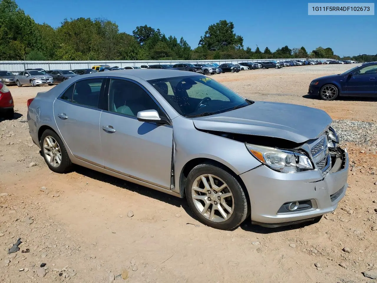 2013 CHEVROLET MALIBU VIN 1G11F5RR4DF102673 — фото 4