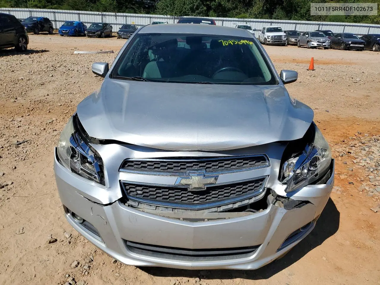 2013 CHEVROLET MALIBU VIN 1G11F5RR4DF102673 — фото 5