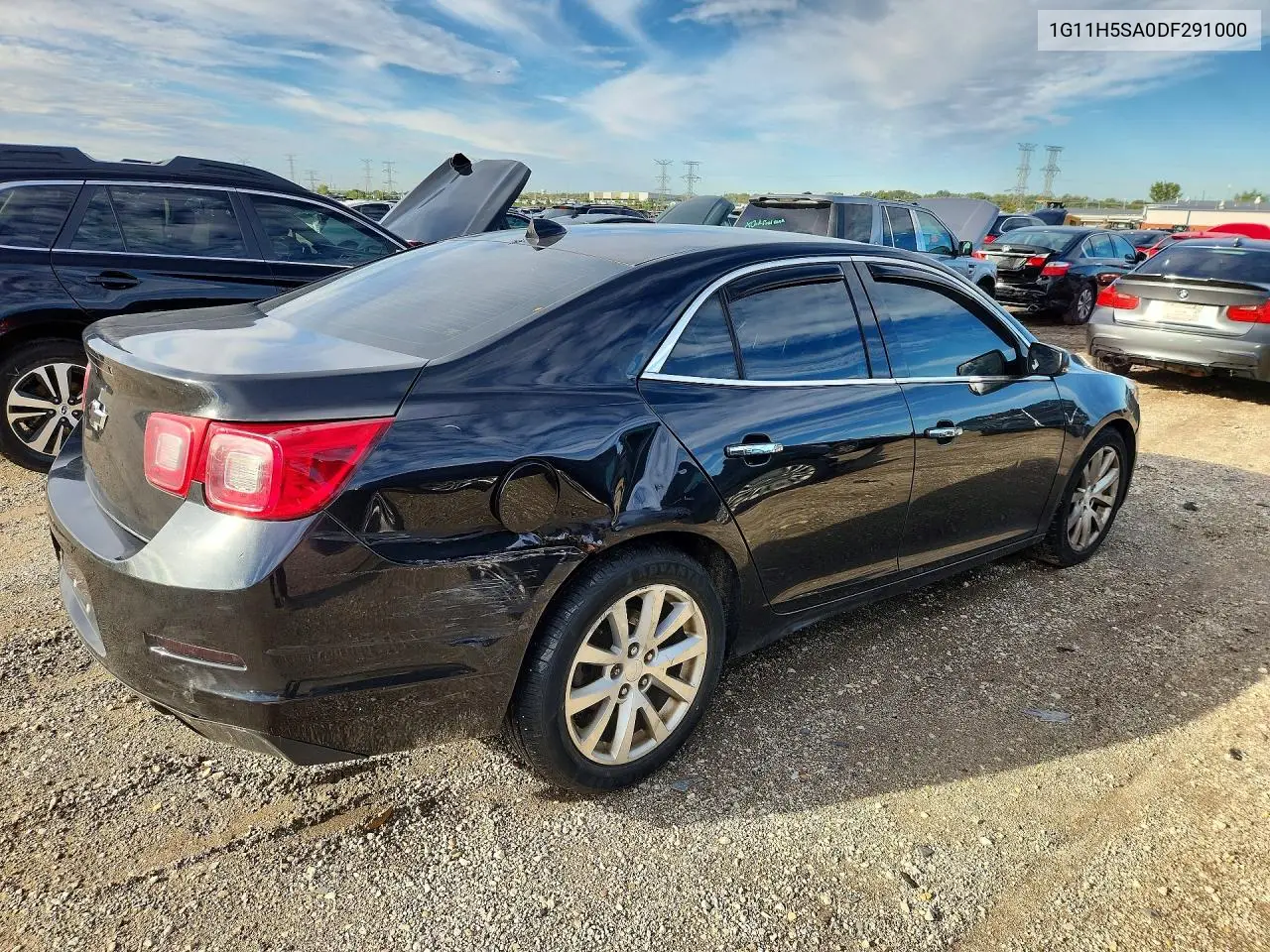 2013 CHEVROLET MALIBU VIN 1G11H5SA0DF291000 — фото 3
