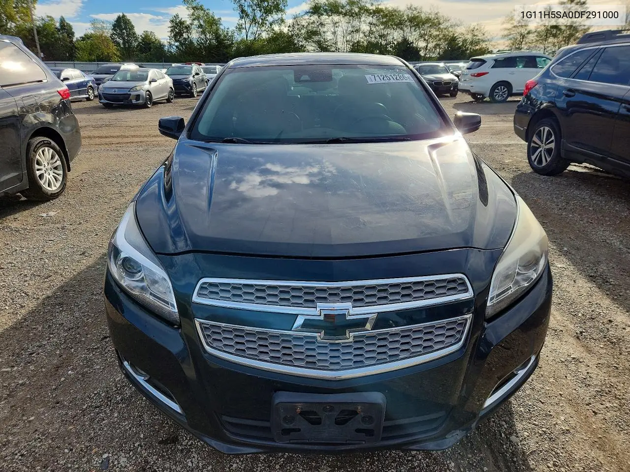2013 CHEVROLET MALIBU VIN 1G11H5SA0DF291000 — фото 5