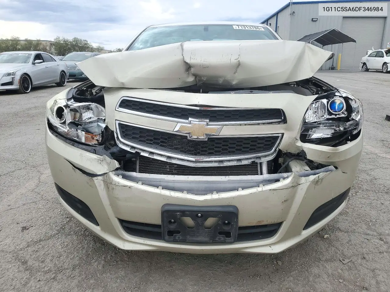 2013 CHEVROLET MALIBU VIN 1G11C5SA6DF346984 — фото 5