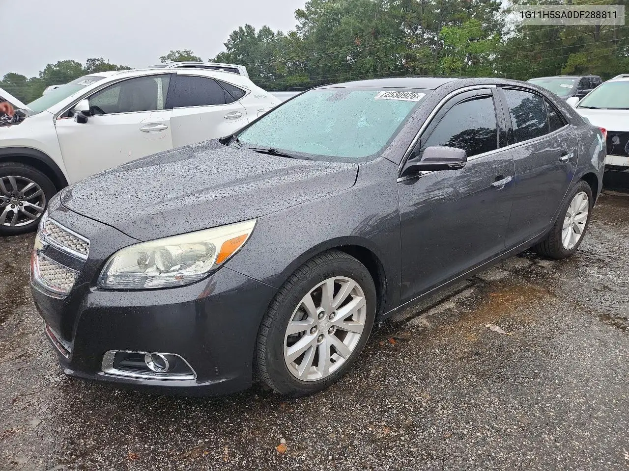 2013 CHEVROLET MALIBU VIN 1G11H5SA0DF288811 — фото 2