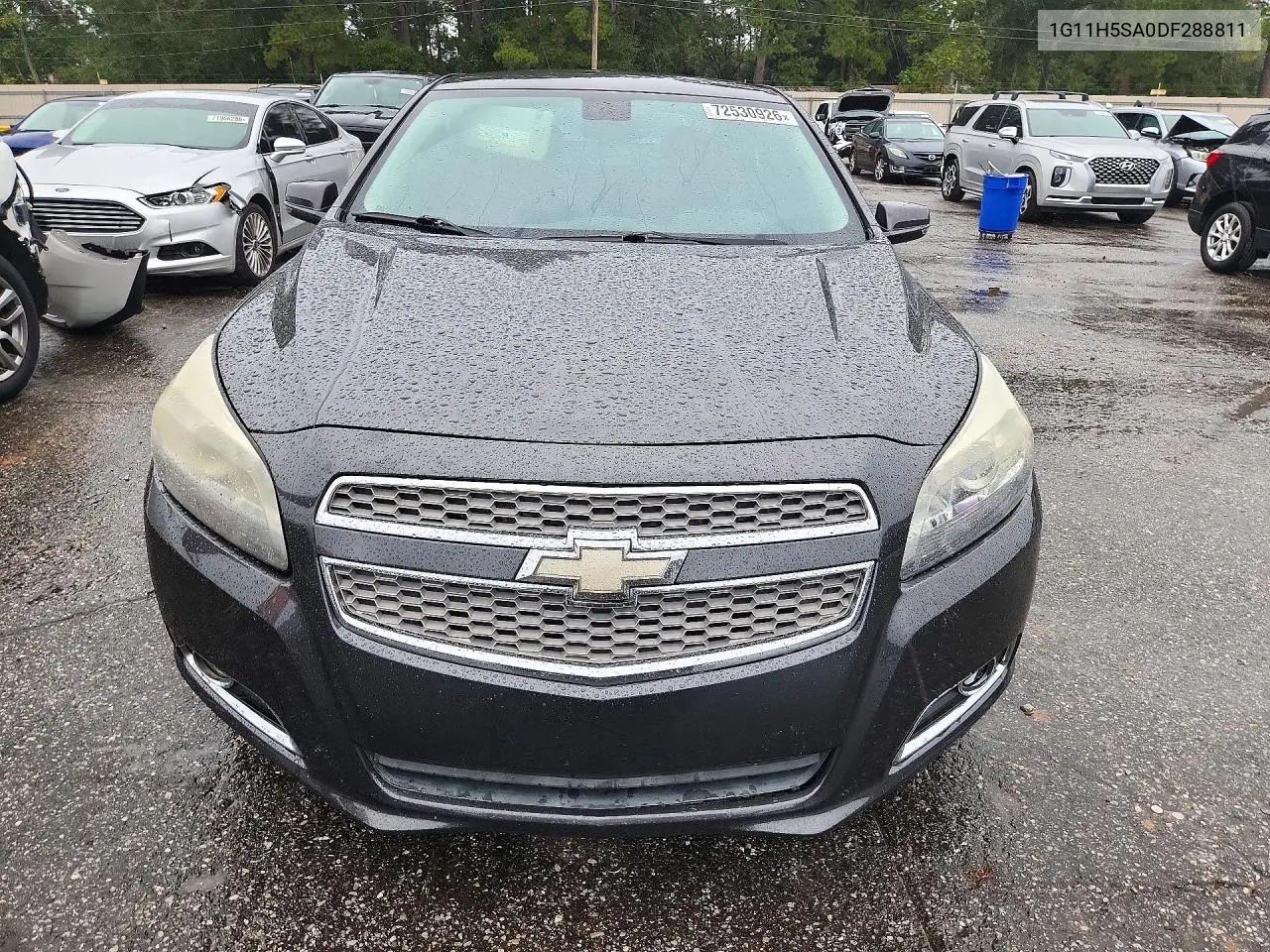 2013 CHEVROLET MALIBU VIN 1G11H5SA0DF288811 — фото 5