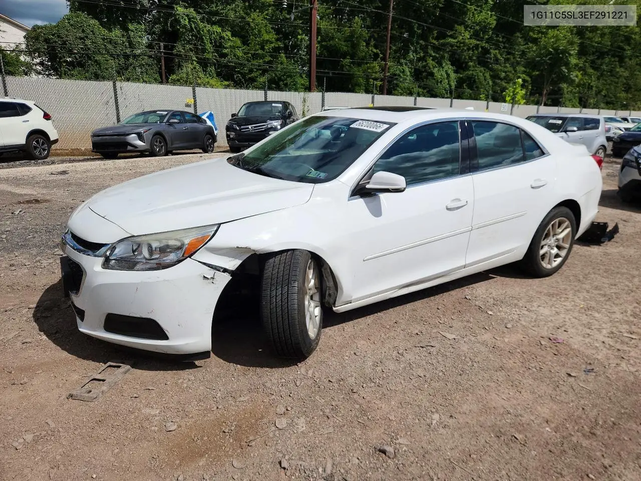 CHEVROLET MALIBU 2014, VIN 1G11C5SL3EF291221