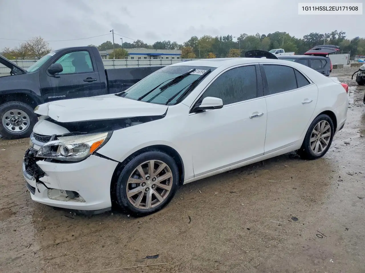 CHEVROLET MALIBU 2014, VIN 1G11H5SL2EU171908