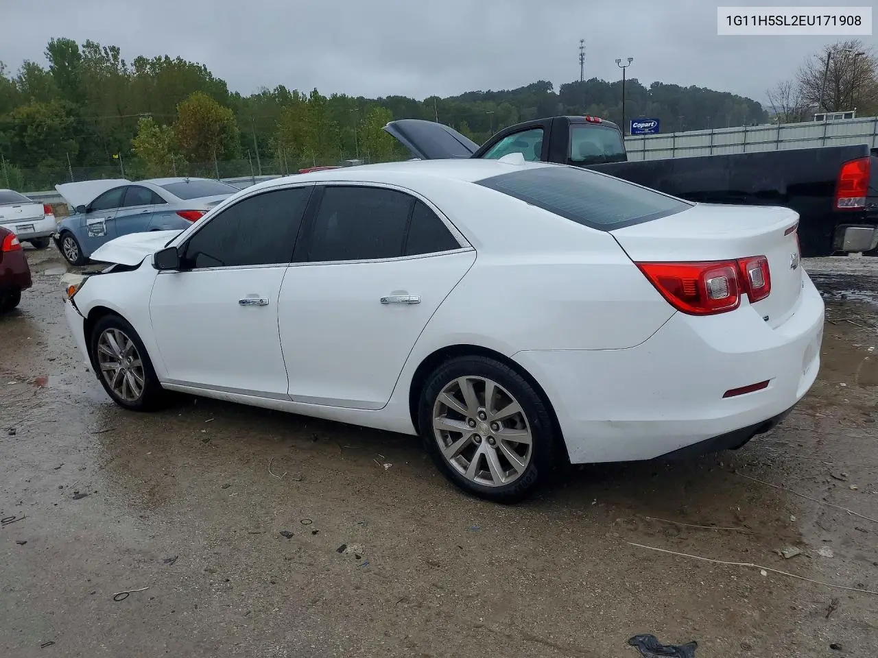 2014 CHEVROLET MALIBU VIN 1G11H5SL2EU171908 — фото 2