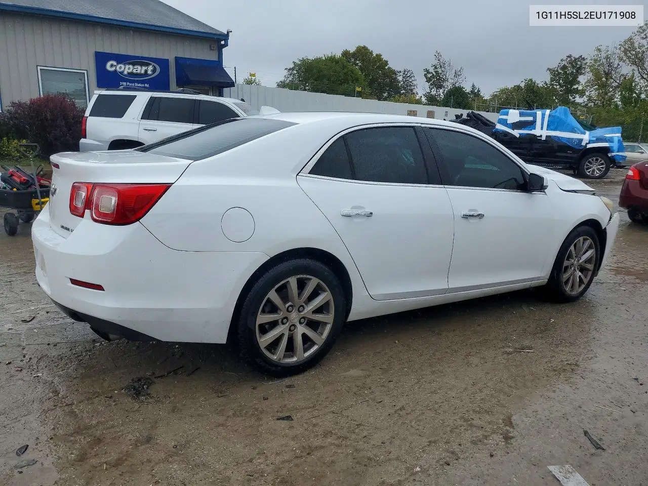 2014 CHEVROLET MALIBU VIN 1G11H5SL2EU171908 — фото 3