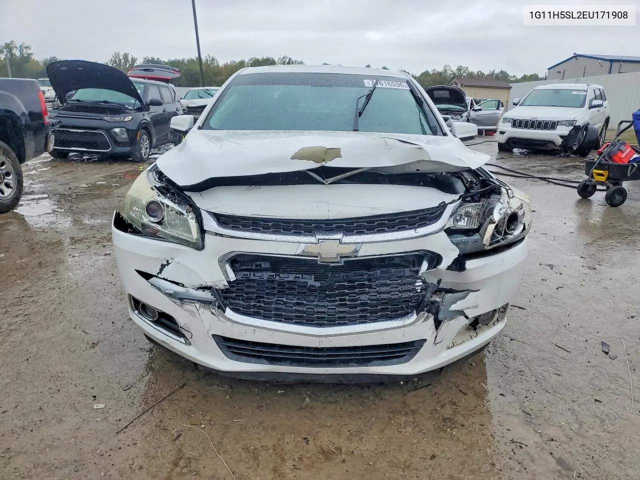 2014 CHEVROLET MALIBU VIN 1G11H5SL2EU171908 — фото 5