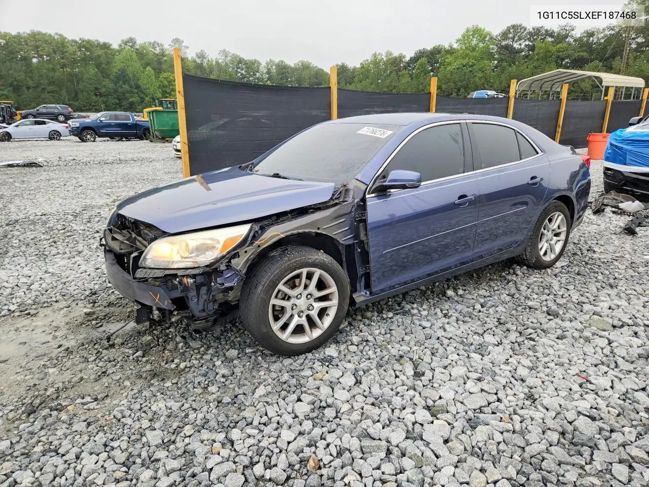 CHEVROLET MALIBU 2014, VIN 1G11C5SLXEF187468