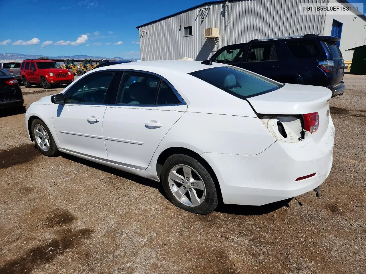2014 CHEVROLET MALIBU VIN 1G11B5SL0EF183111 — фото 2