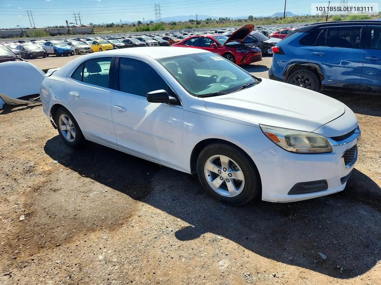 2014 CHEVROLET MALIBU VIN 1G11B5SL0EF183111 — фото 4