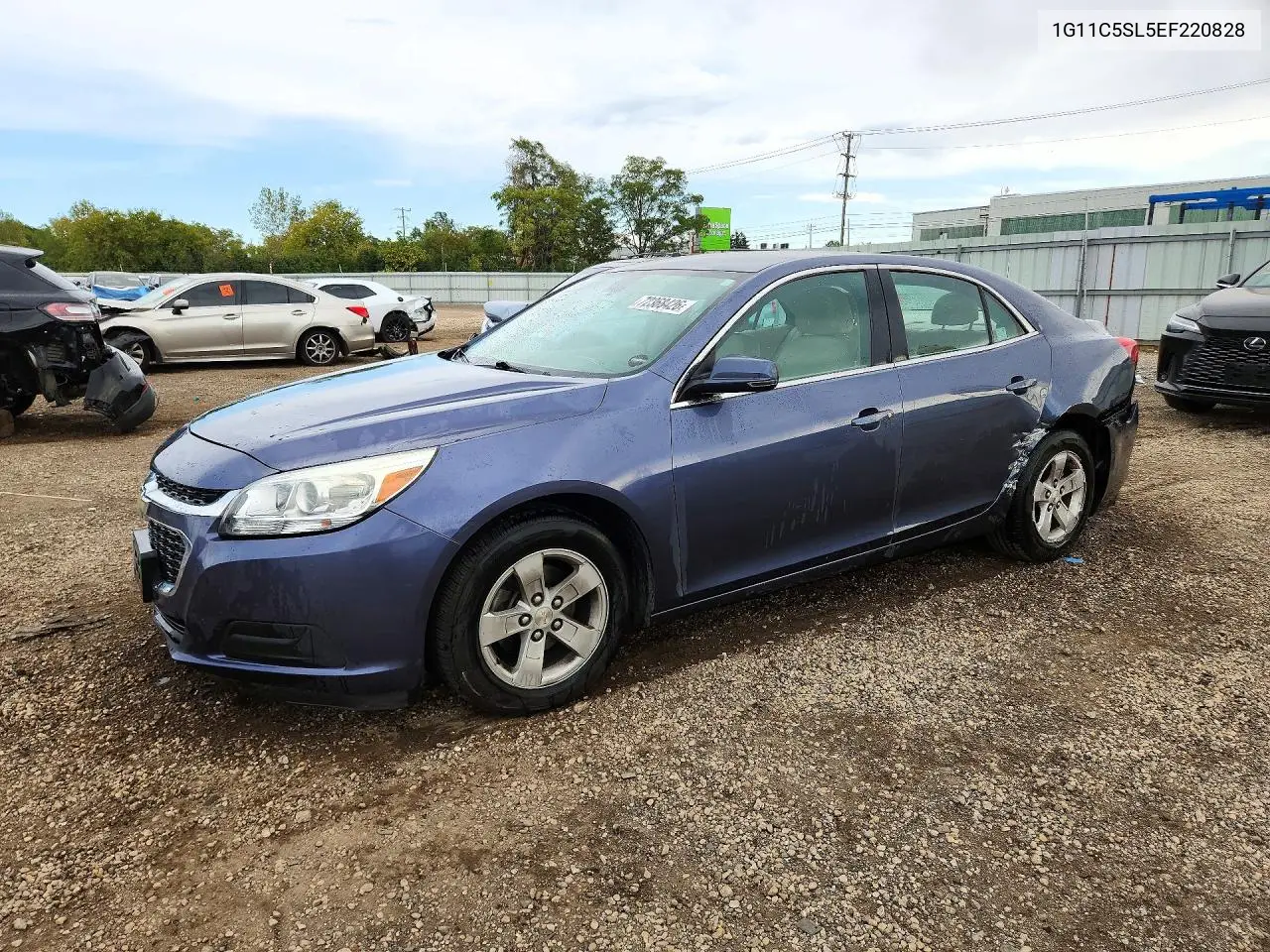 CHEVROLET MALIBU 2014, VIN 1G11C5SL5EF220828