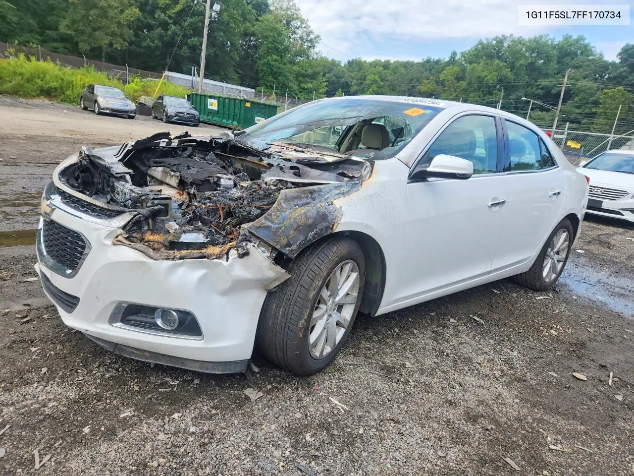CHEVROLET MALIBU 2015, VIN 1G11F5SL7FF170734