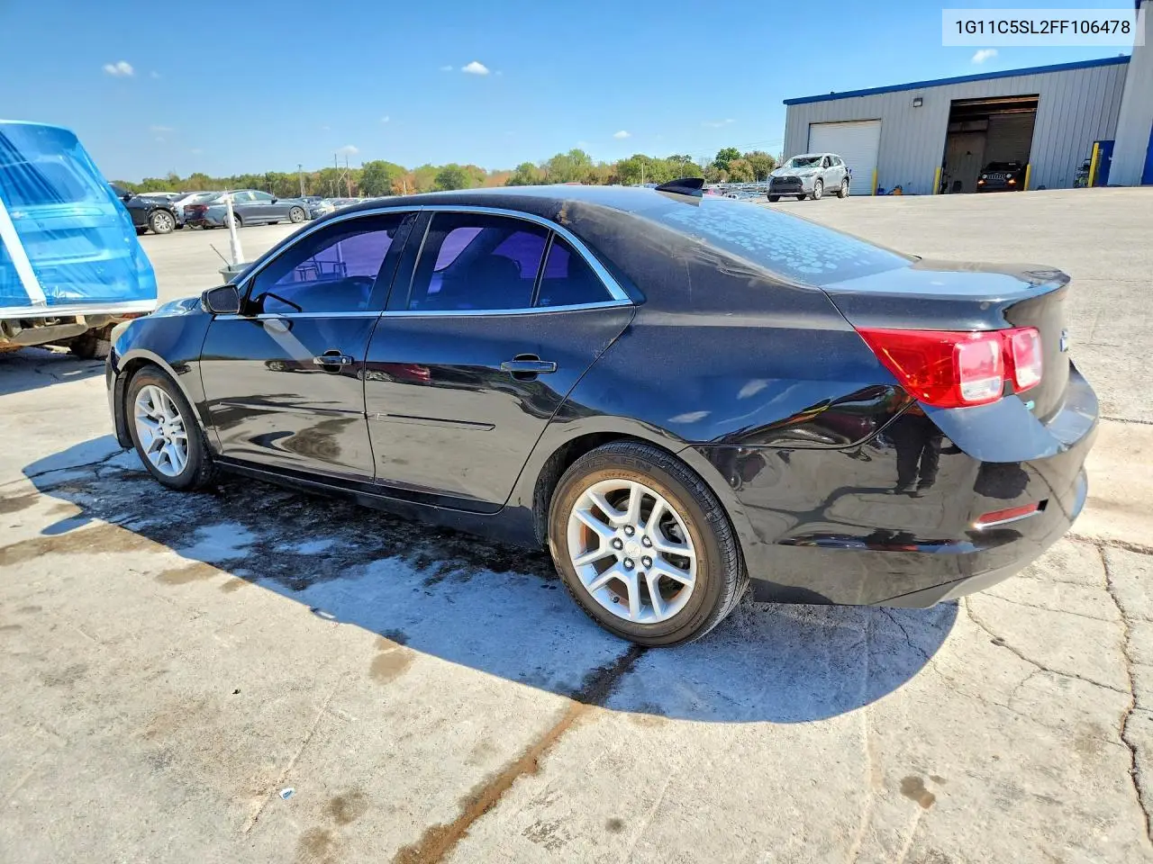 2015 CHEVROLET MALIBU VIN 1G11C5SL2FF106478 — фото 2