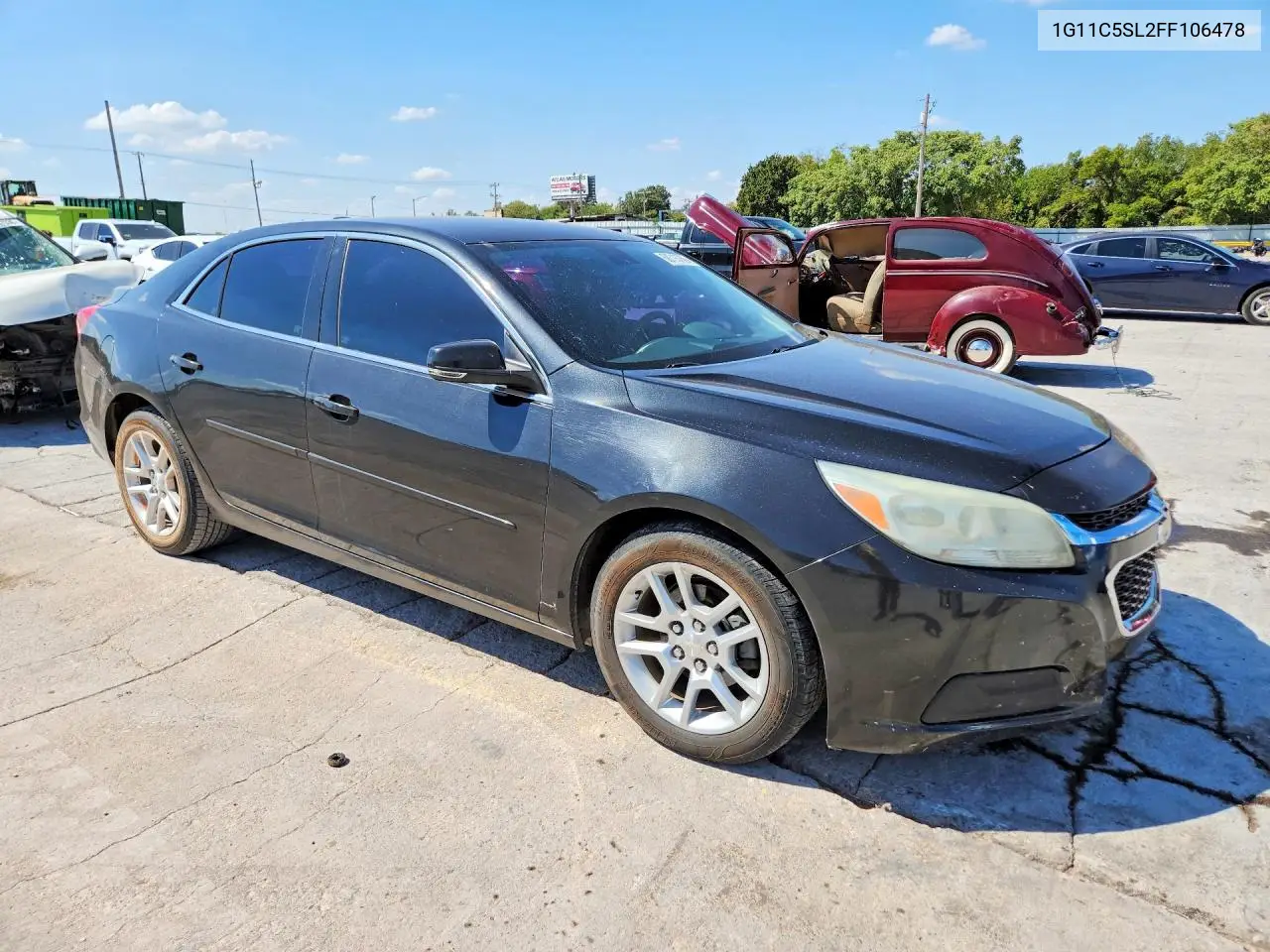 2015 CHEVROLET MALIBU VIN 1G11C5SL2FF106478 — фото 4