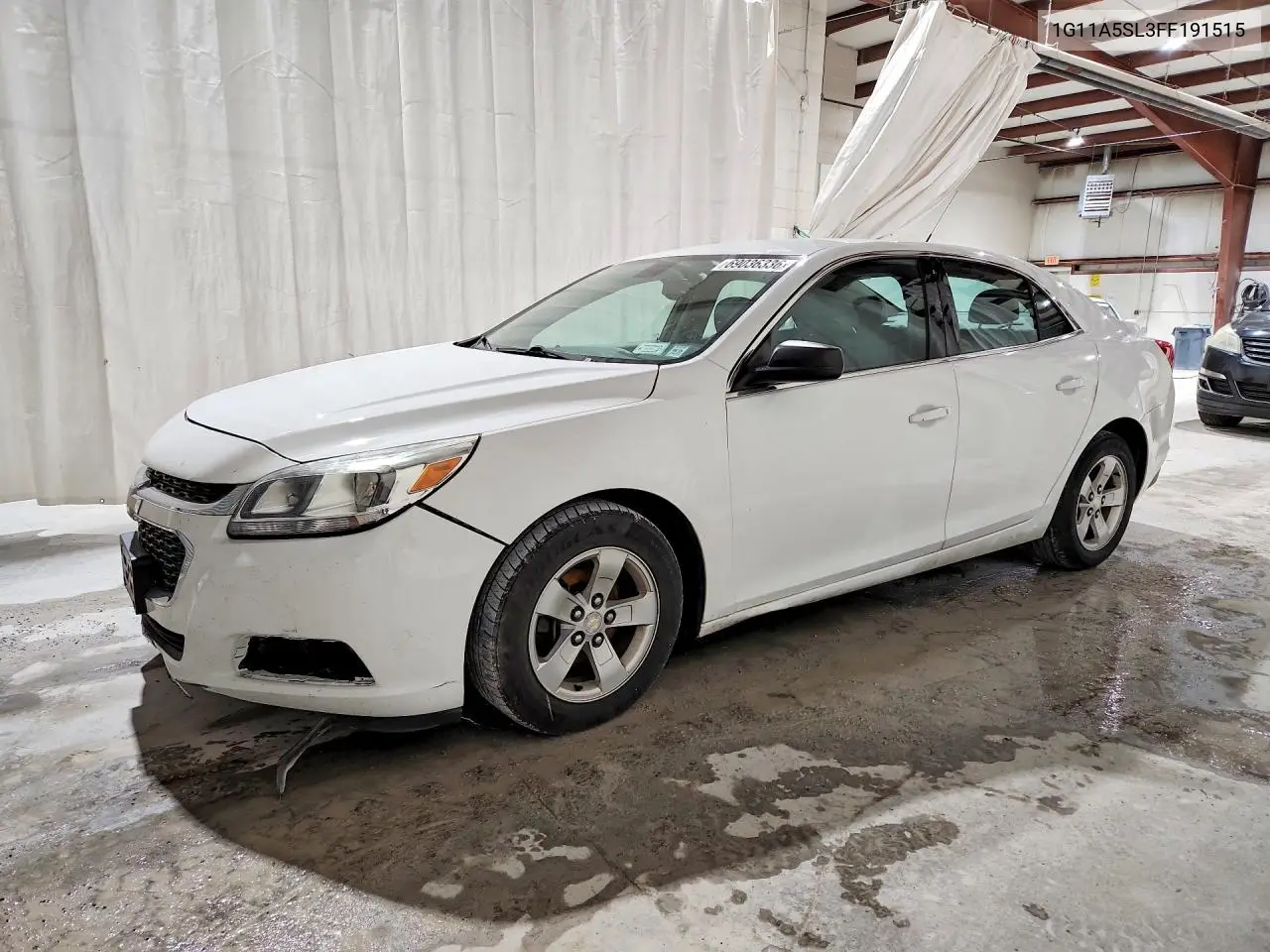 CHEVROLET MALIBU 2015, VIN 1G11A5SL3FF191515