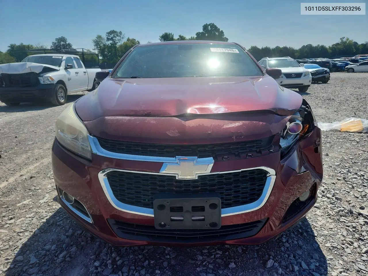 2015 CHEVROLET MALIBU VIN 1G11D5SLXFF303296 — фото 5
