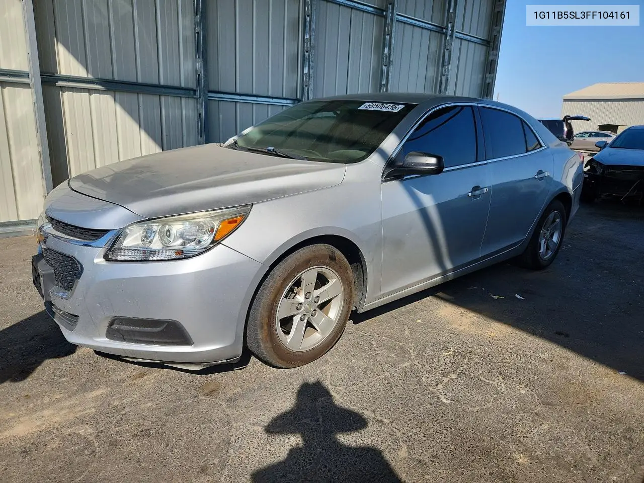 CHEVROLET MALIBU 2015, VIN 1G11B5SL3FF104161