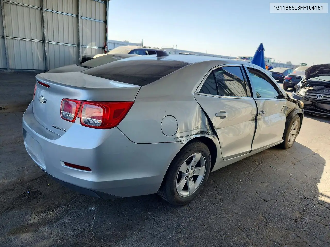 2015 CHEVROLET MALIBU VIN 1G11B5SL3FF104161 — фото 3