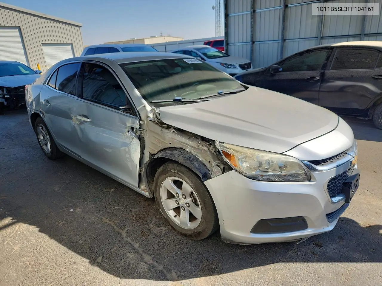 2015 CHEVROLET MALIBU VIN 1G11B5SL3FF104161 — фото 4