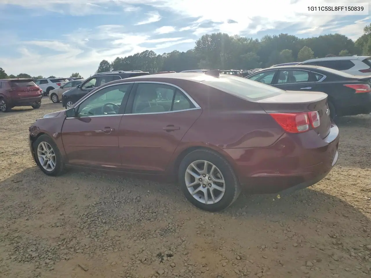 2015 CHEVROLET MALIBU VIN 1G11C5SL8FF150839 — фото 2