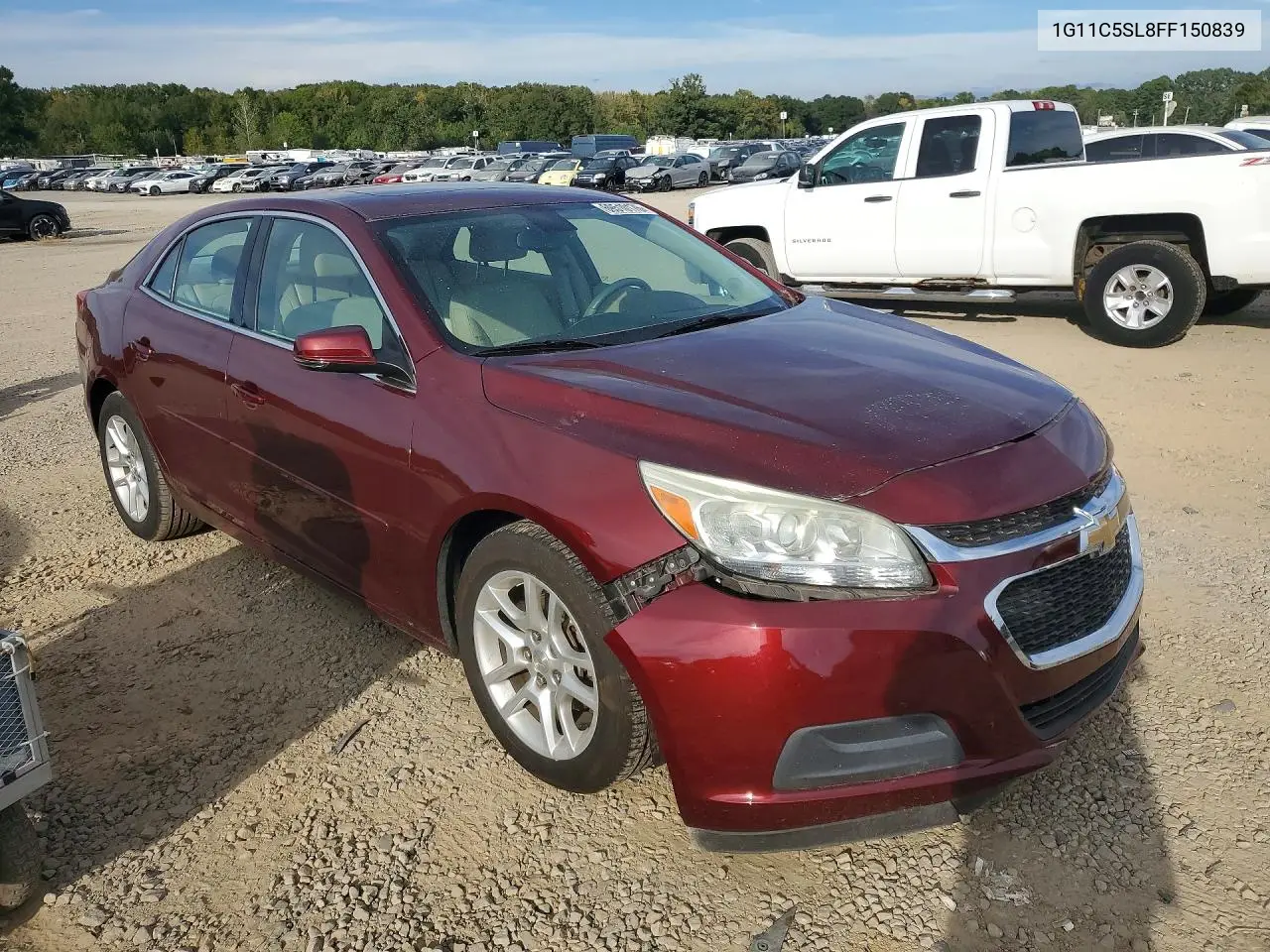 2015 CHEVROLET MALIBU VIN 1G11C5SL8FF150839 — фото 4
